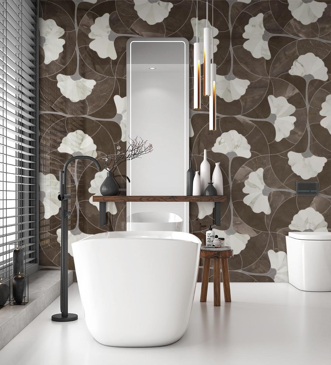 Customizable Waterjet Tile Patterns by Marc Thee | Choose Colors